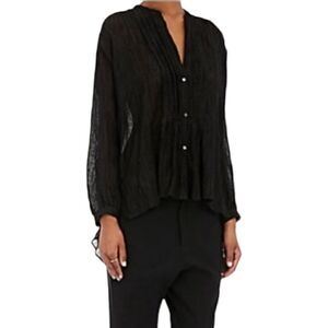 Nili Lotan Estelle Jacquard Blouse | XS